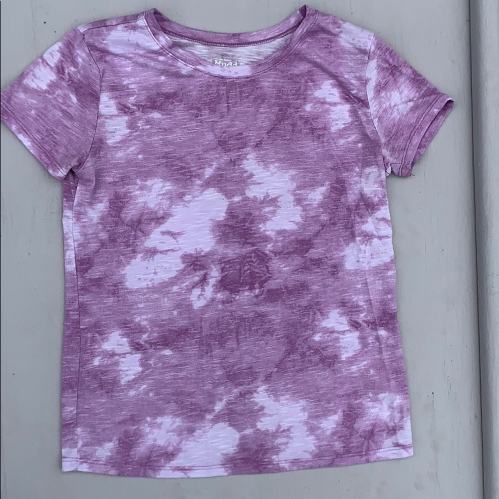 Purple Tie Die Tee
